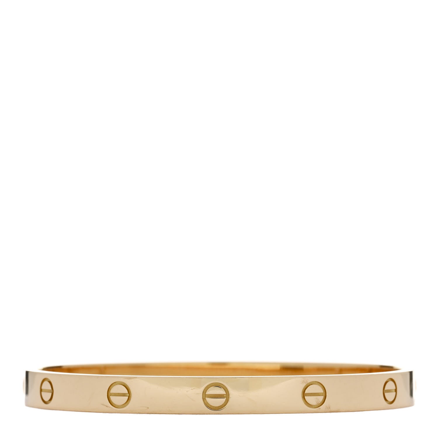 Cartier 18K Yellow Gold LOVE Bracelet 19 2 of 7