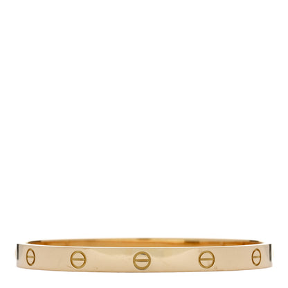 Cartier 18K Yellow Gold LOVE Bracelet 19 2 of 7