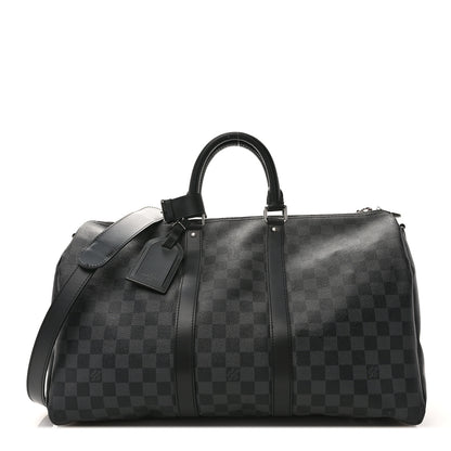 Louis Vuitton Damier Graphite Keepall Bandouliere 45 1 of 9