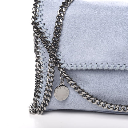 Stella McCartney Shaggy Deer Mini Falabella Shoulder Bag Duck Blue 9 of 9