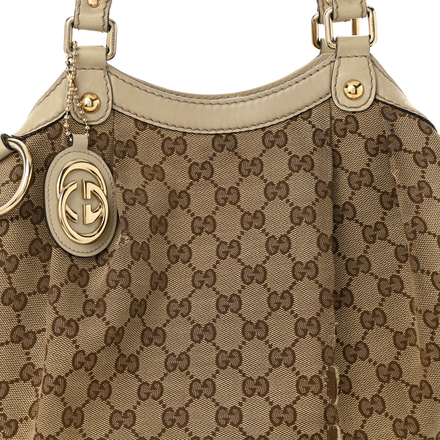 Monogram Medium Sukey Tote Off White
