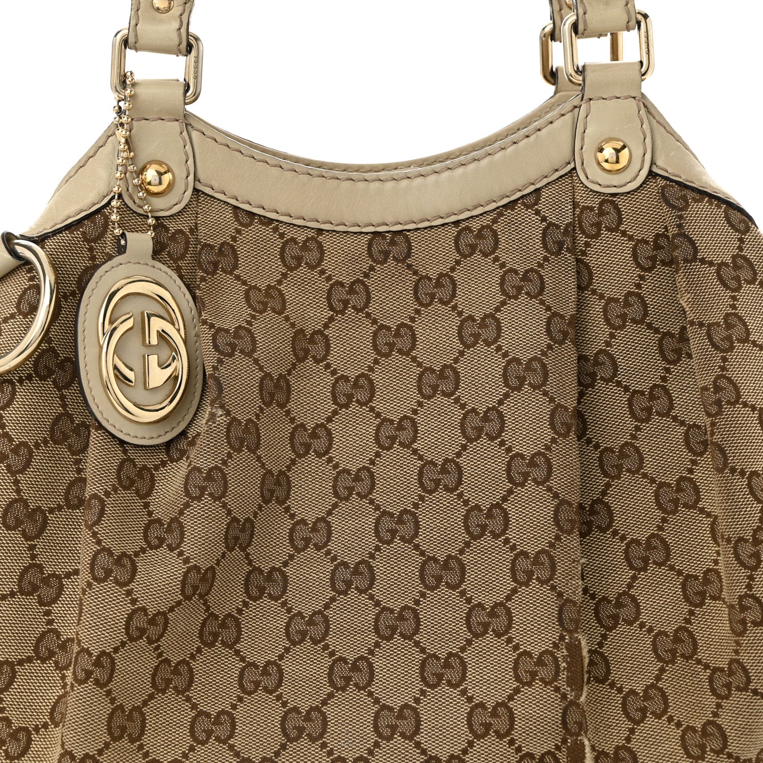 Gucci Monogram Medium Sukey Tote Off White 8 of 16