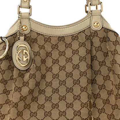 Gucci Monogram Medium Sukey Tote Off White 8 of 16