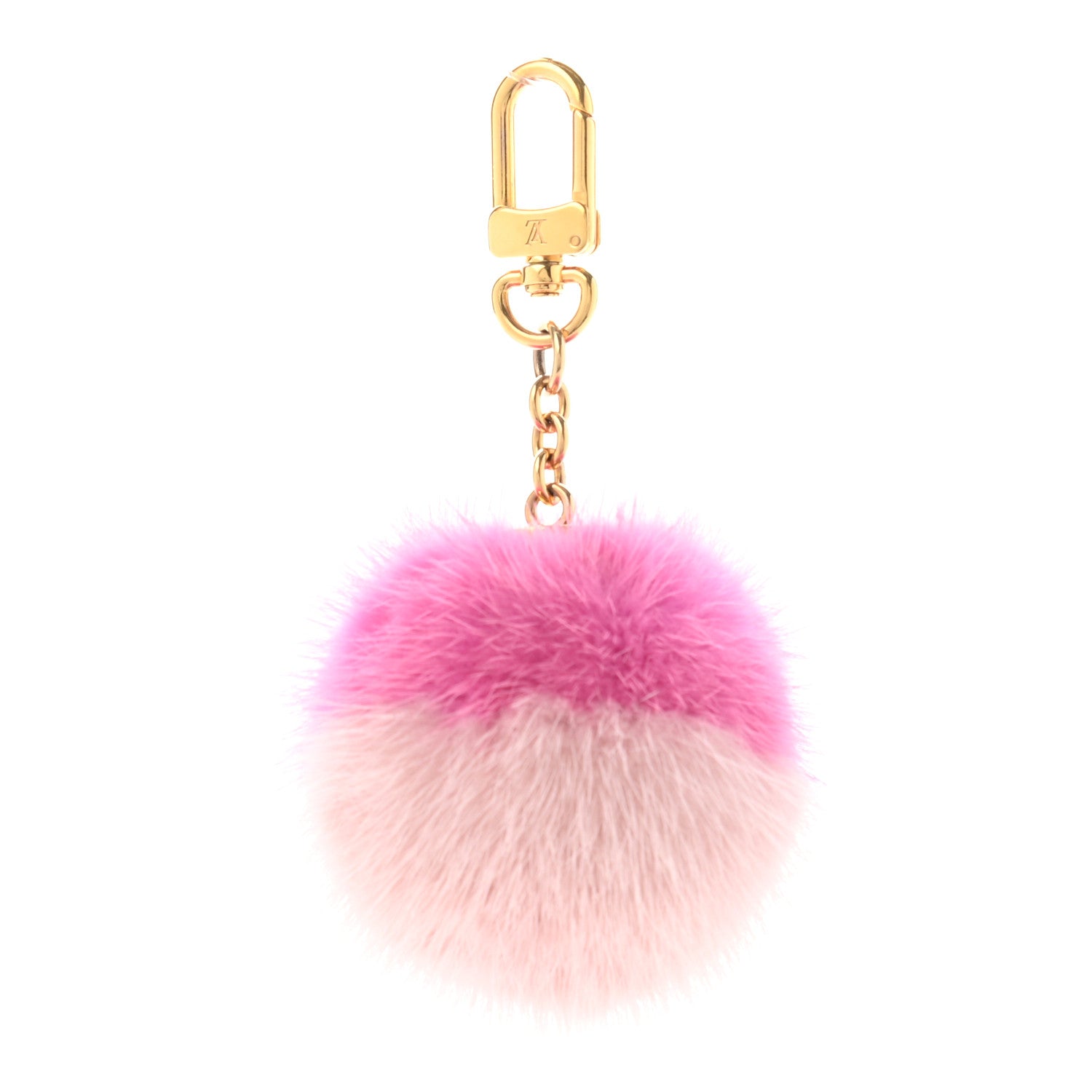 Louis Vuitton Mink Fluo Bubble Bag Charm Key Holder Pink 1 of 4