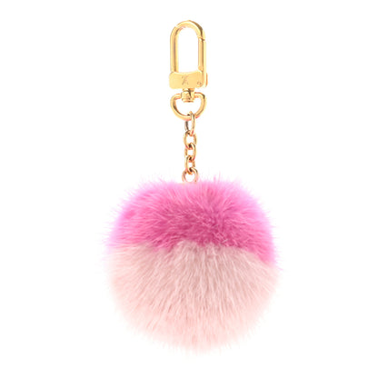 Louis Vuitton Mink Fluo Bubble Bag Charm Key Holder Pink 1 of 4