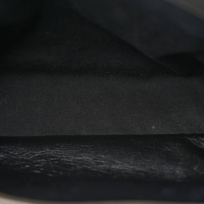 Saint Laurent Sheepskin Matelasse Chevron Monogram Large College Satchel Dark Anthracite 5 of 14