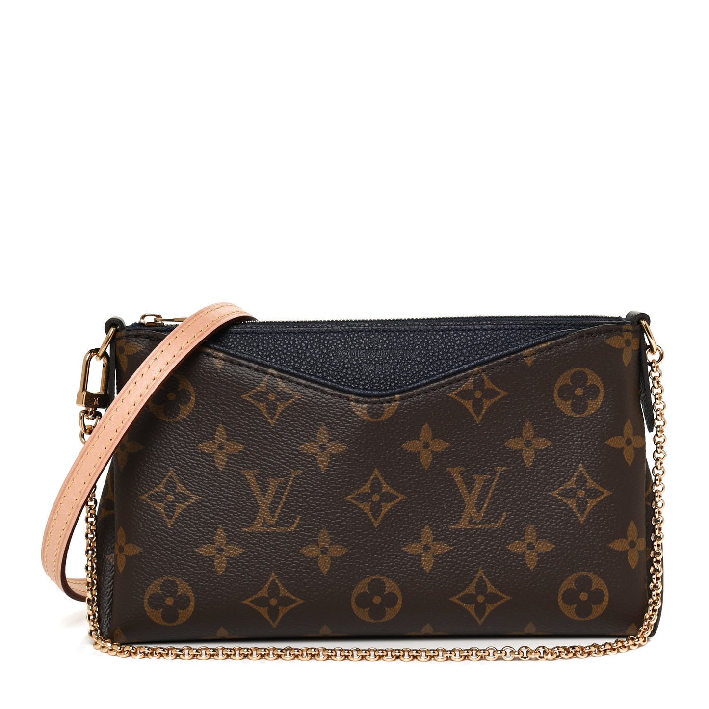 Monogram Pallas Clutch Blue Marine