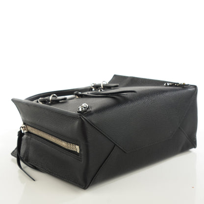 Balenciaga Grained Calfskin Papier Mini A4 Tote Black 4 of 7