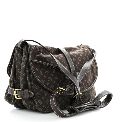 Louis Vuitton Monogram Idylle Saumur MM Fusain 3 of 9