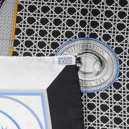 Hermes Silk Les Voitures Transformation Scarf 90 5 of 5