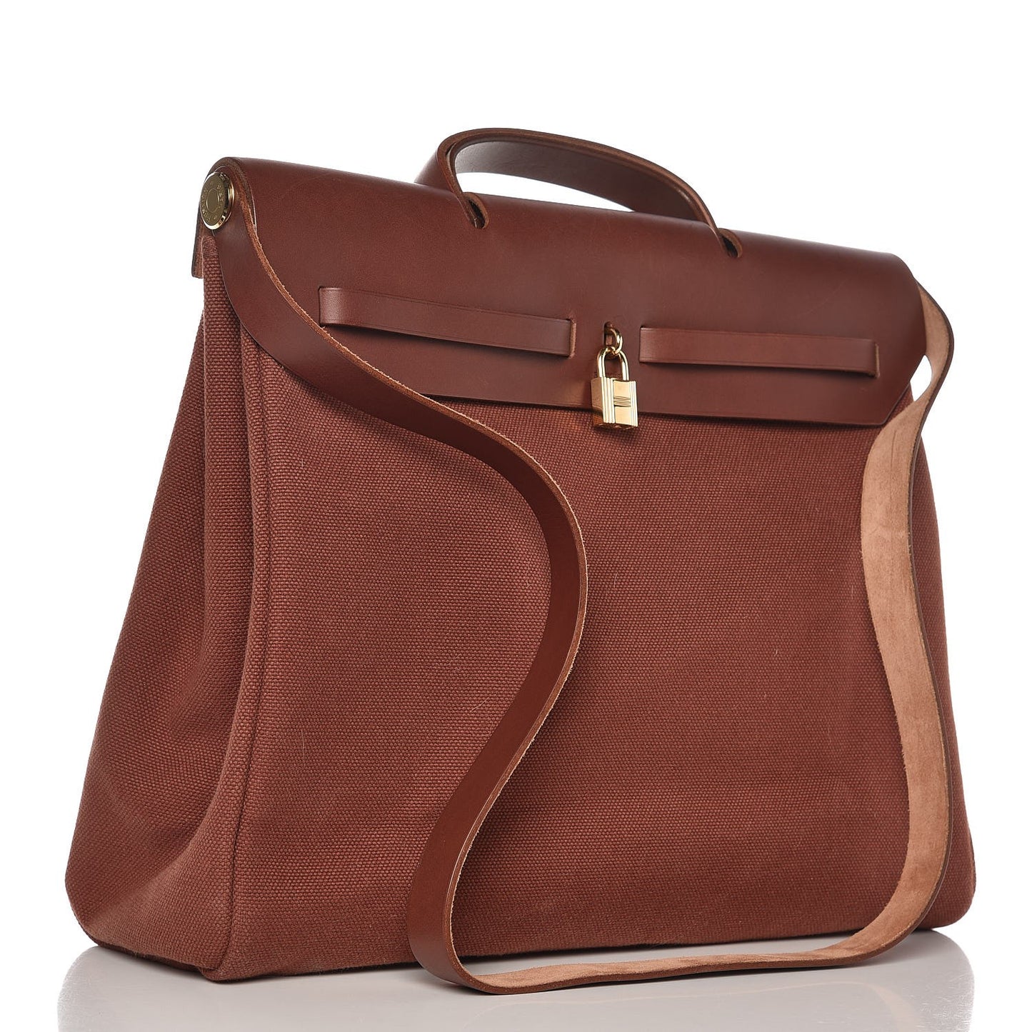 Toile Vache Calfskin Herbag 2 in 1 36 MM Natural