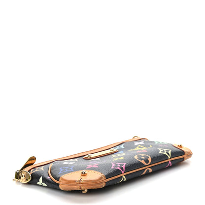 Louis Vuitton Monogram Multicolor Pochette Milla MM Black 4 of 6