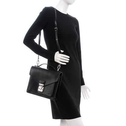 Louis Vuitton Epi Monceau Black 2 of 8