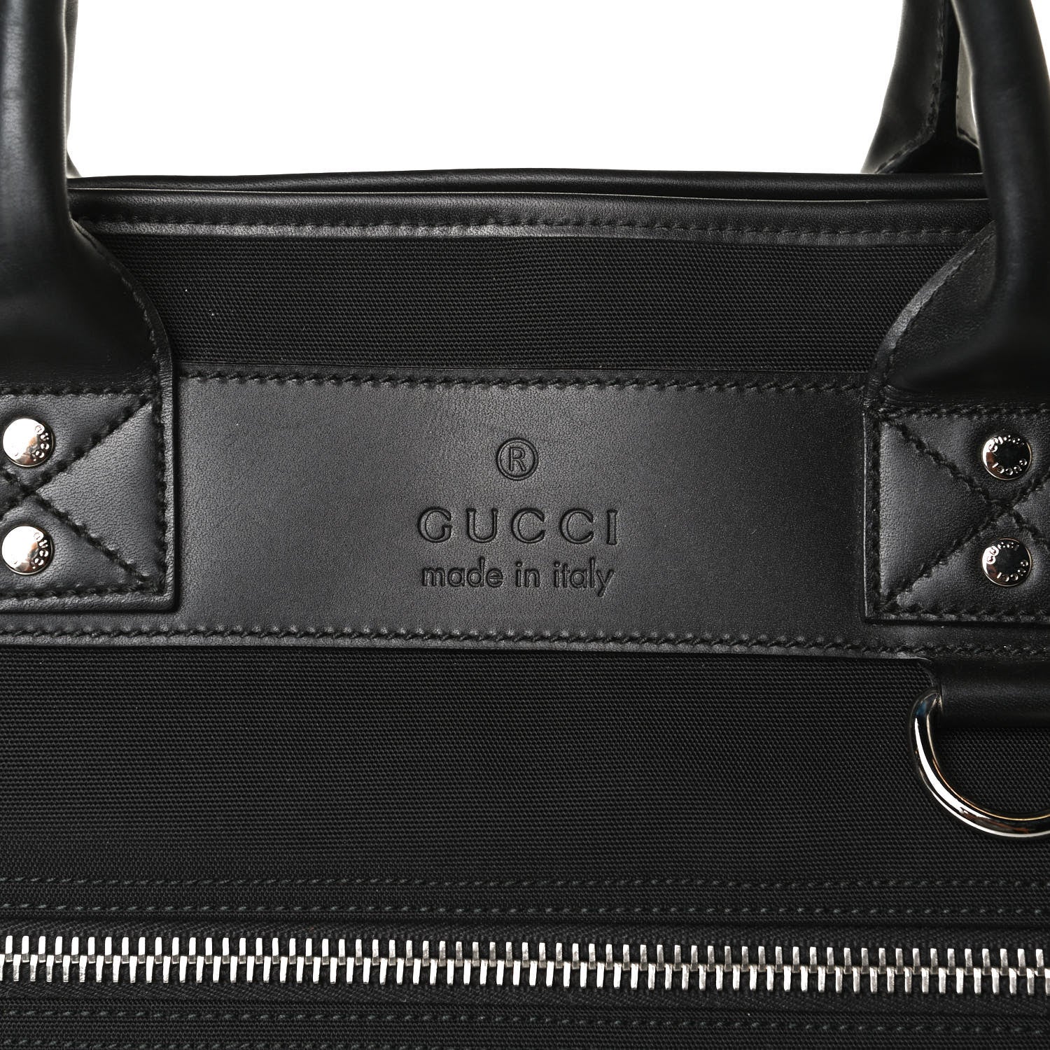 Gucci Nylon Web Briefcase Black 11 of 15
