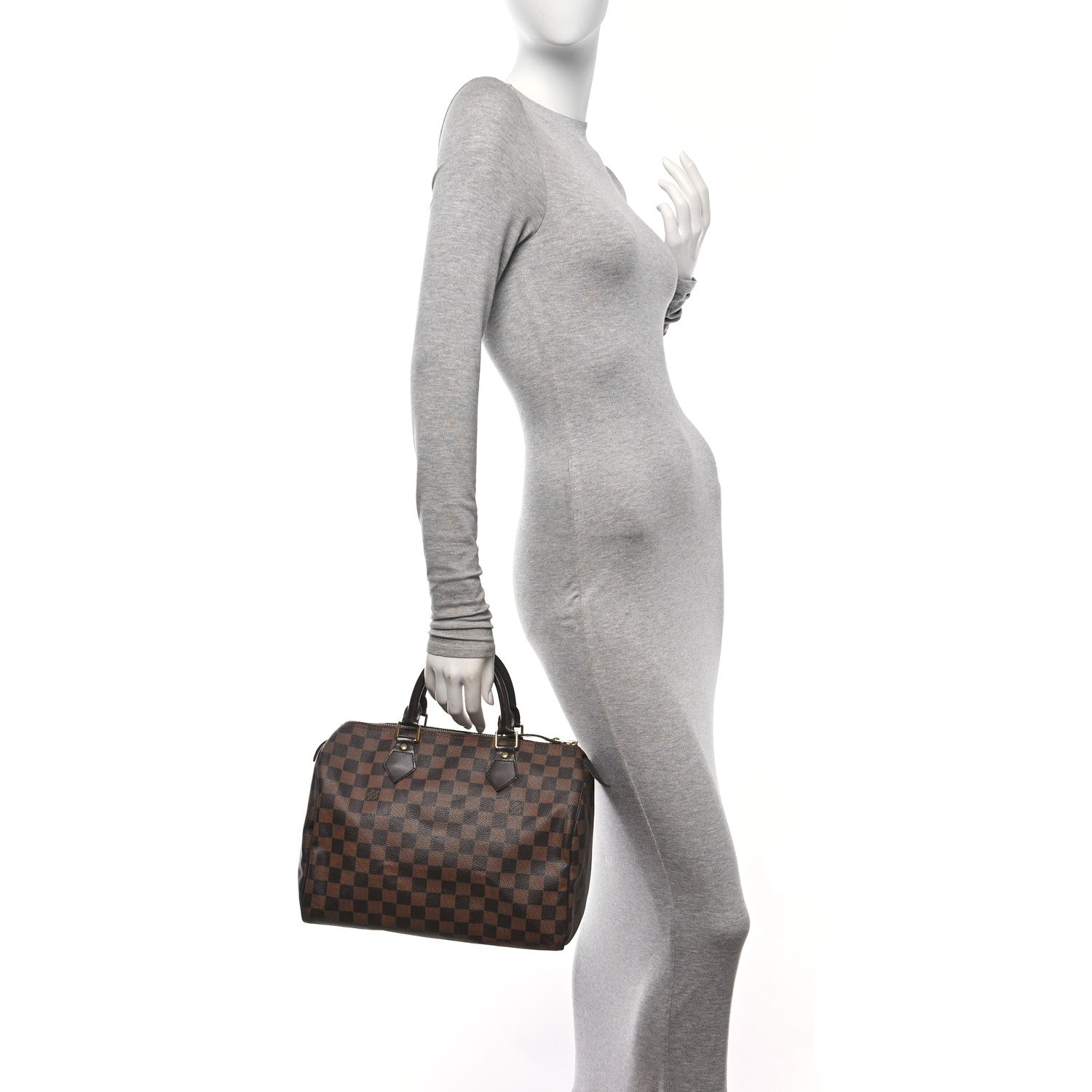 Louis Vuitton Damier Ebene Speedy 30 2 of 11