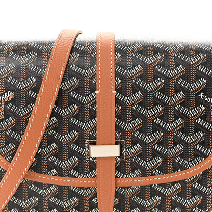 Goyard Goyardine Belvedere II PM Messenger Bag Black Gold 7 of 9