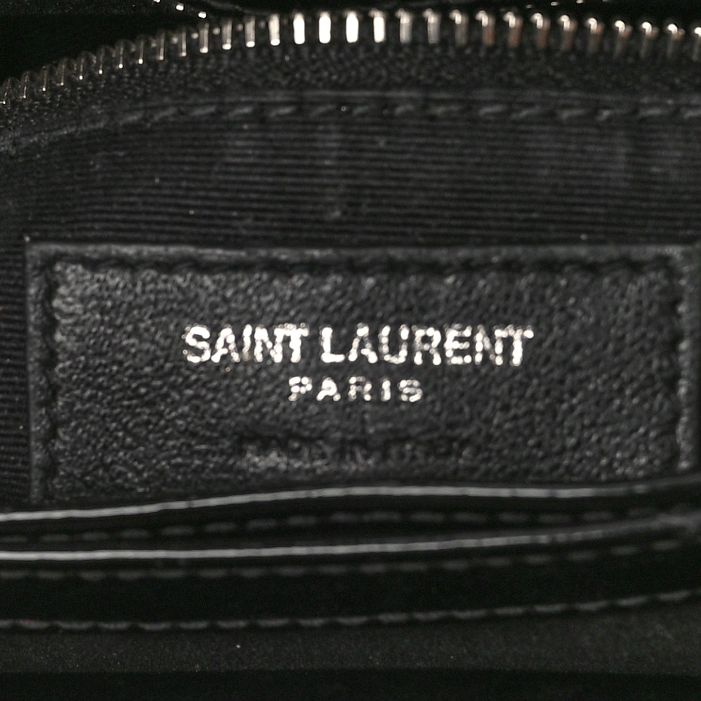 Patent Y Quilted Monogram Toy Loulou Crossbody Bag Black