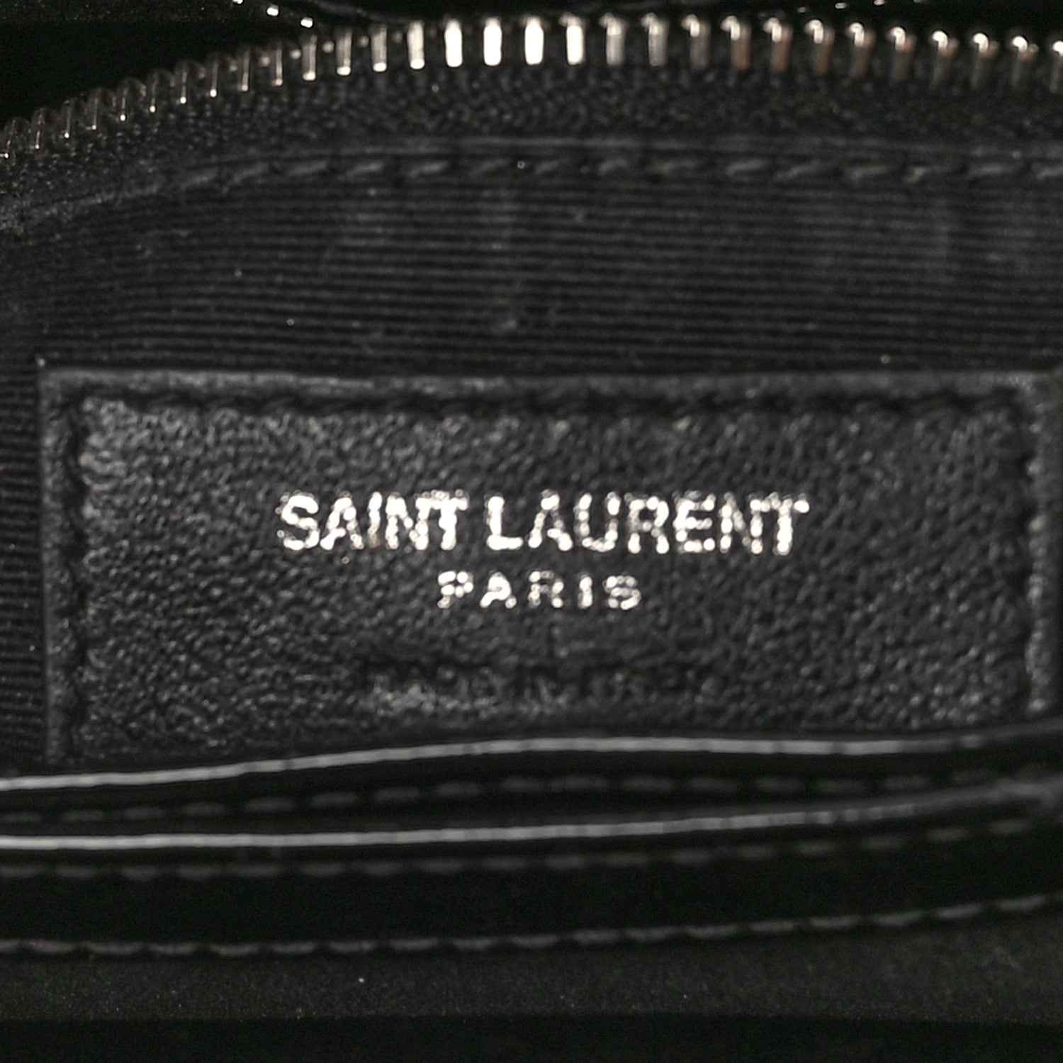 Saint Laurent Patent Y Quilted Monogram Toy Loulou Crossbody Bag Black 6 of 9