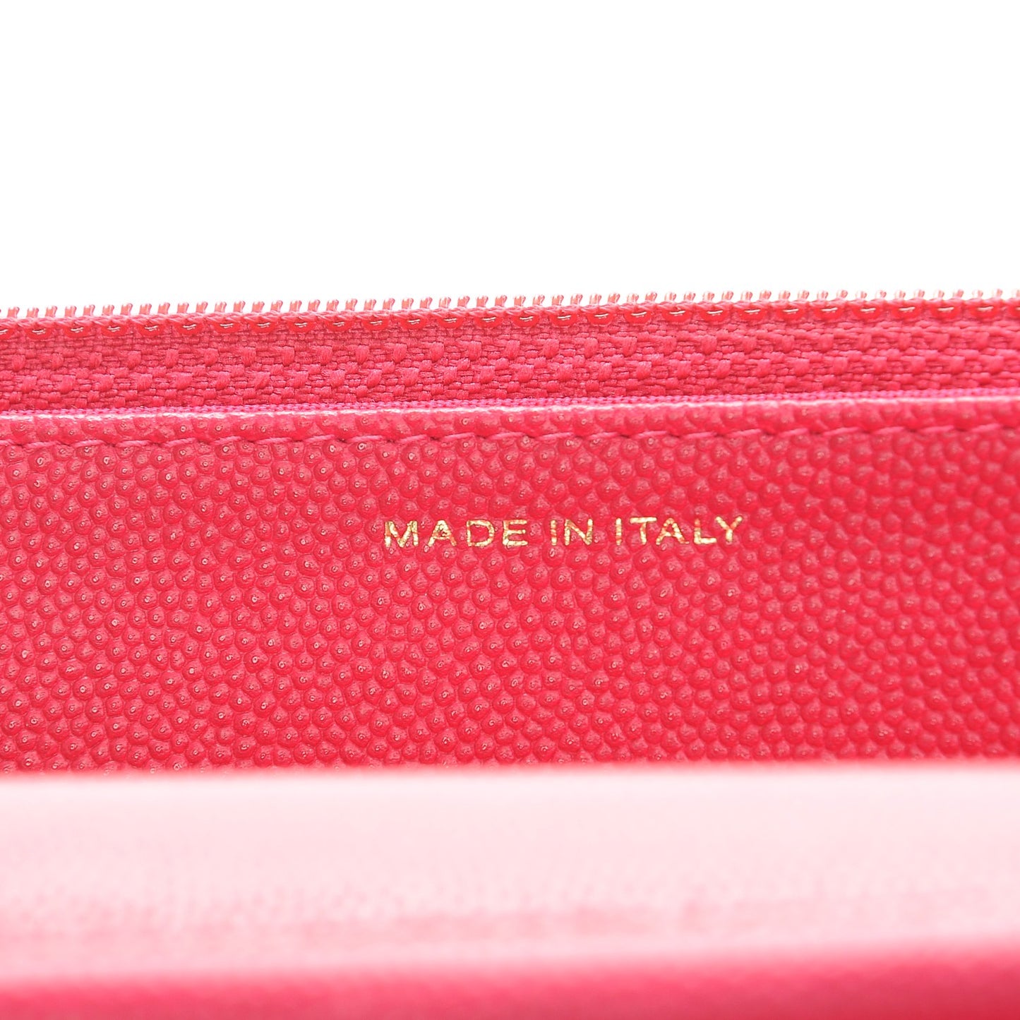 Caviar Quilted Boy Wallet On Chain WOC Fuchsia