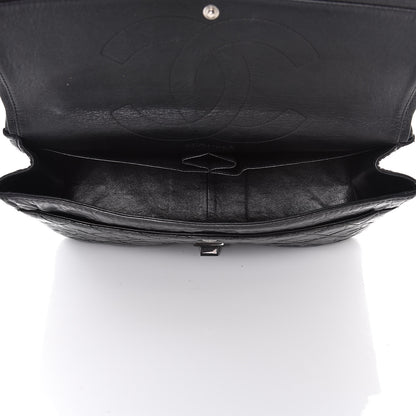 Chanel Glazed Aged Calfskin Quilted 2.55 Reissue 227 Flap So Black 5 of 11