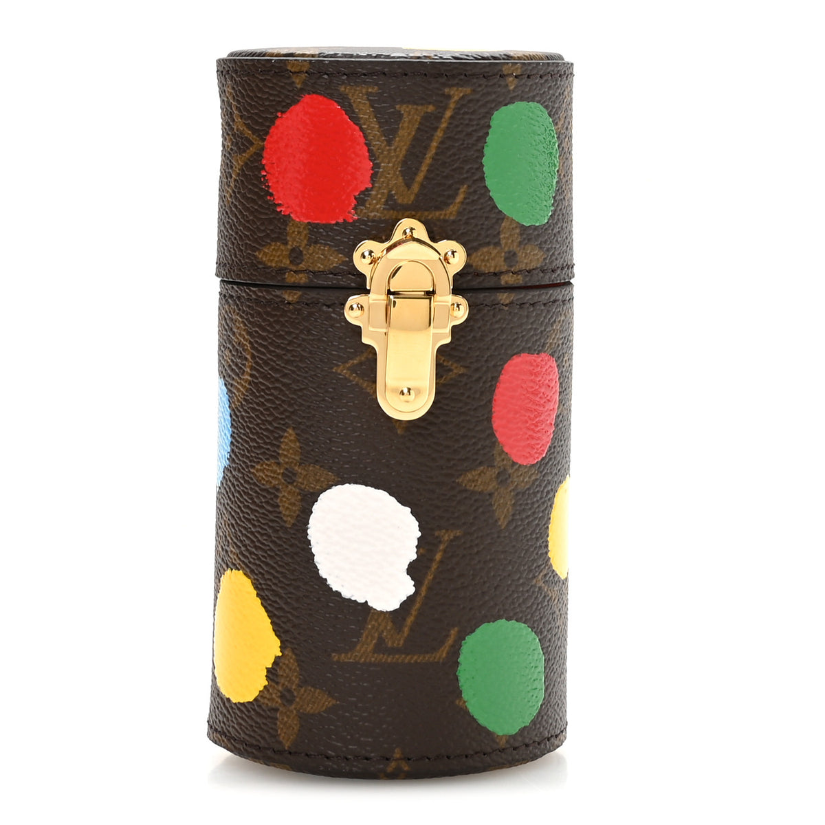 Louis Vuitton X YK Monogram Painted Dots 100ML Perfume Travel Case 1 of 8