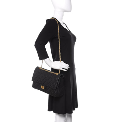 Chanel Aged Calfskin Quilted 2.55 Reissue 227 Flap Black 3 of 12