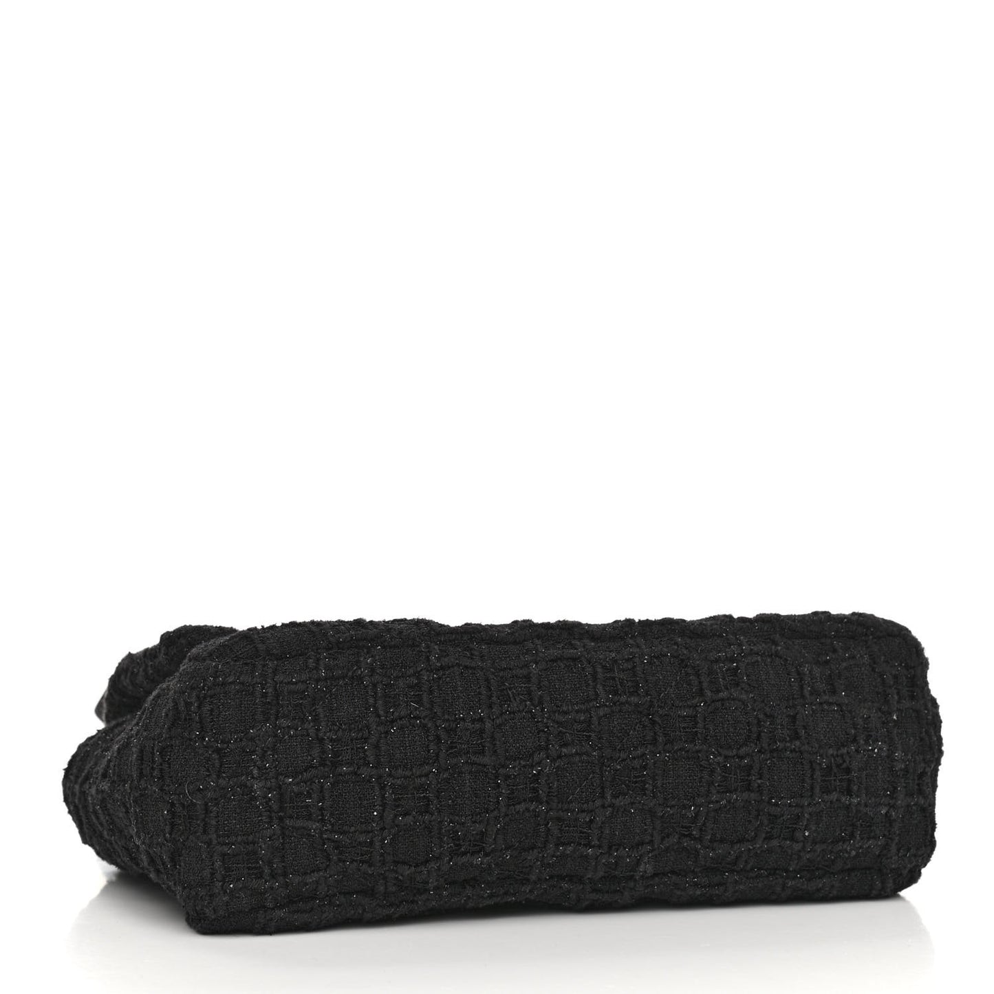Tweed Quilted Medium Chanel 19 Flap Black