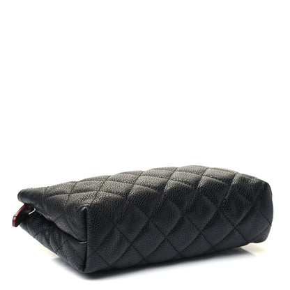 Chanel Caviar Cosmetic Case Black 3 of 4