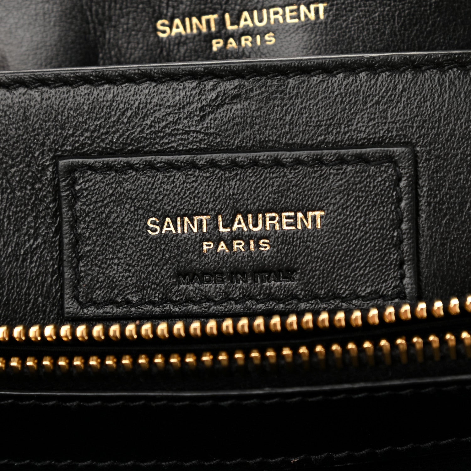 Saint Laurent Calfskin Y Quilted Monogram Small Loulou Chain Satchel Black 8 of 10