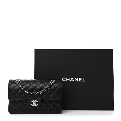 Chanel Caviar Quilted Small Double Flap Black 11 of 11
