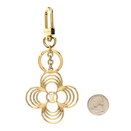 Louis Vuitton Metal LV  Breeze Key Holder Gold 2 of 4