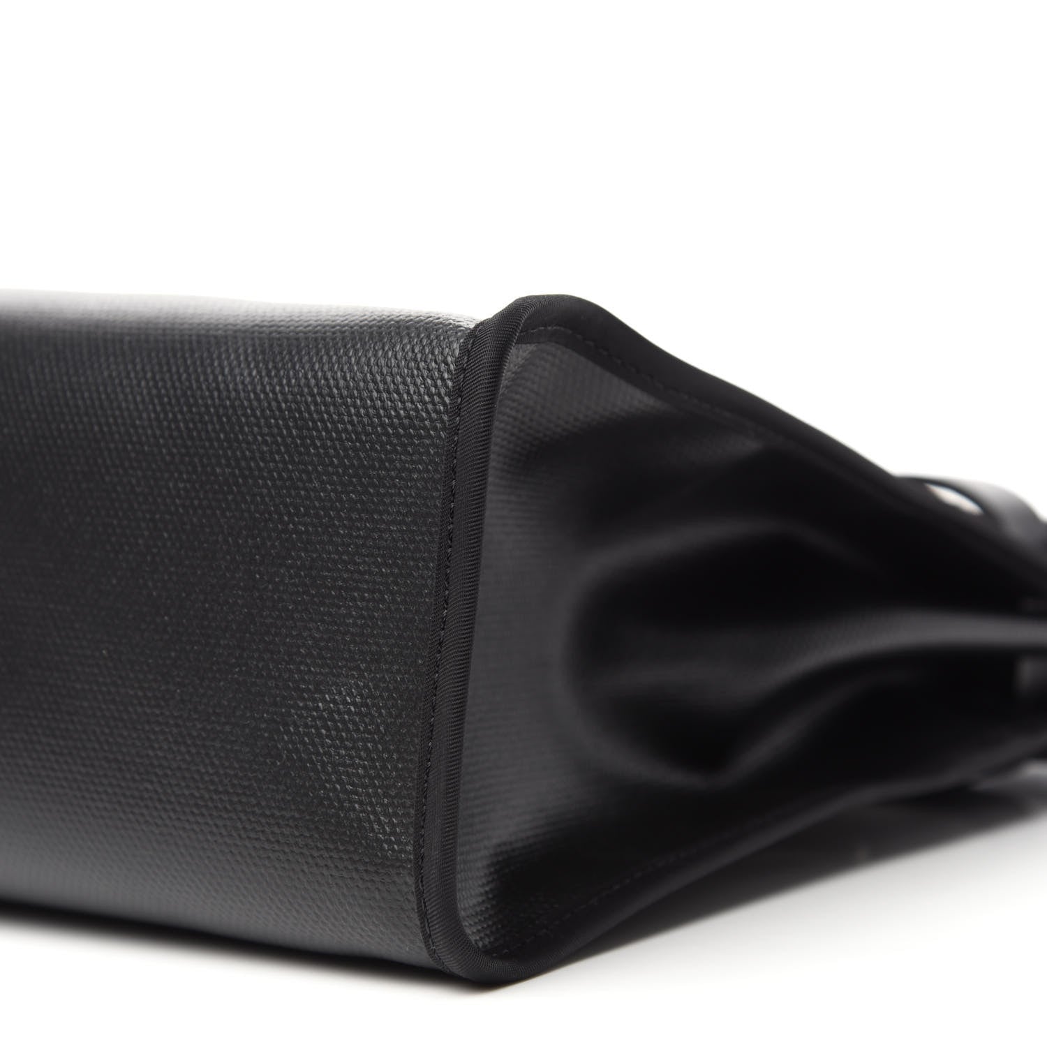 Hermes Toile H Berline Vache Hunter Herbag Zip PM 31 Black Ecru 7 of 10