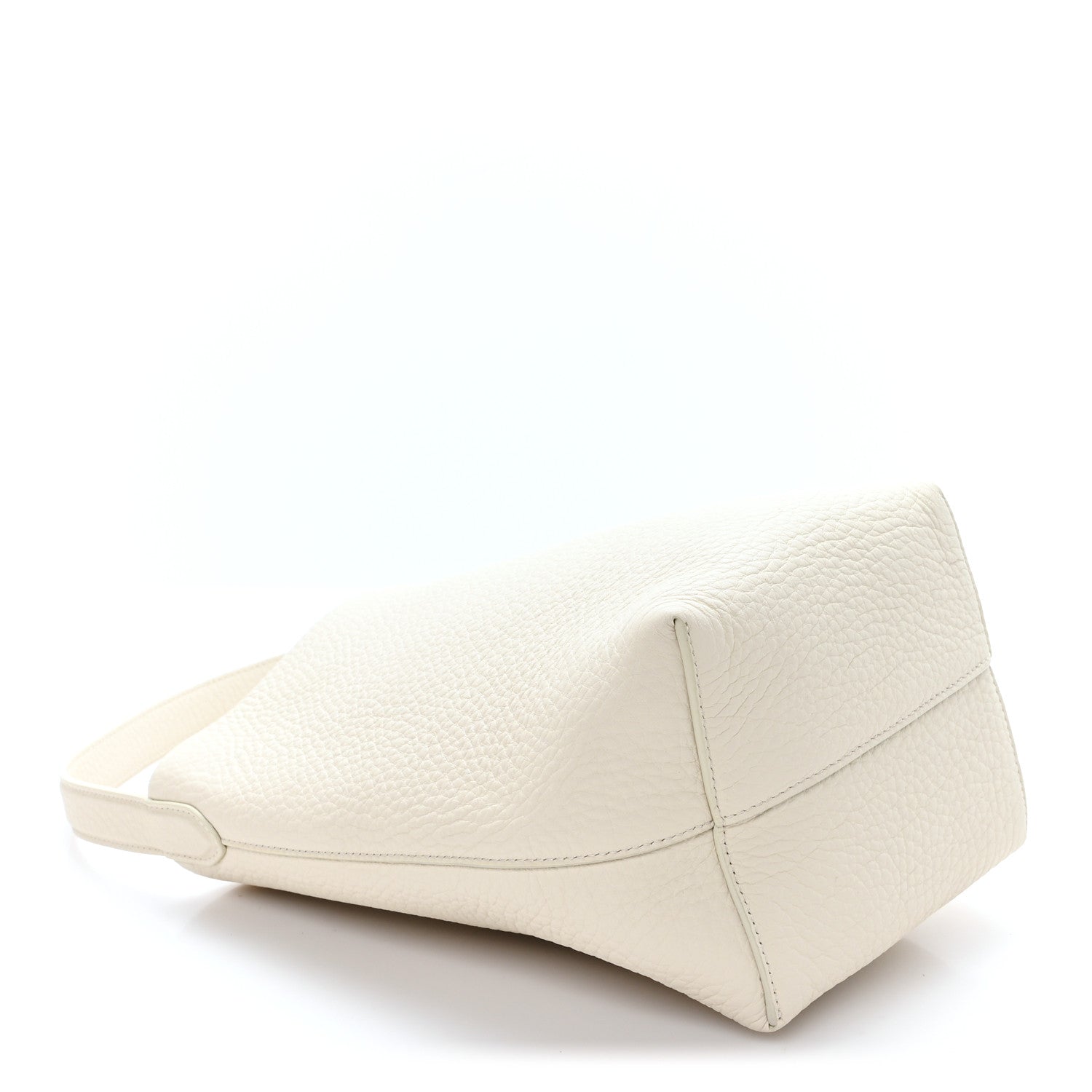 The Row Grained Calfskin Small N/S Park Tote Ivory 4 of 9