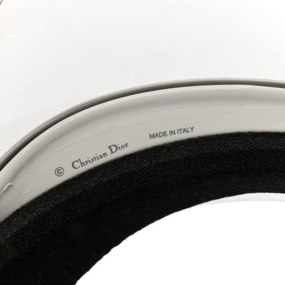 Christian Dior Mirrored DiorClub1 Sun Visor Grey 7 of 9