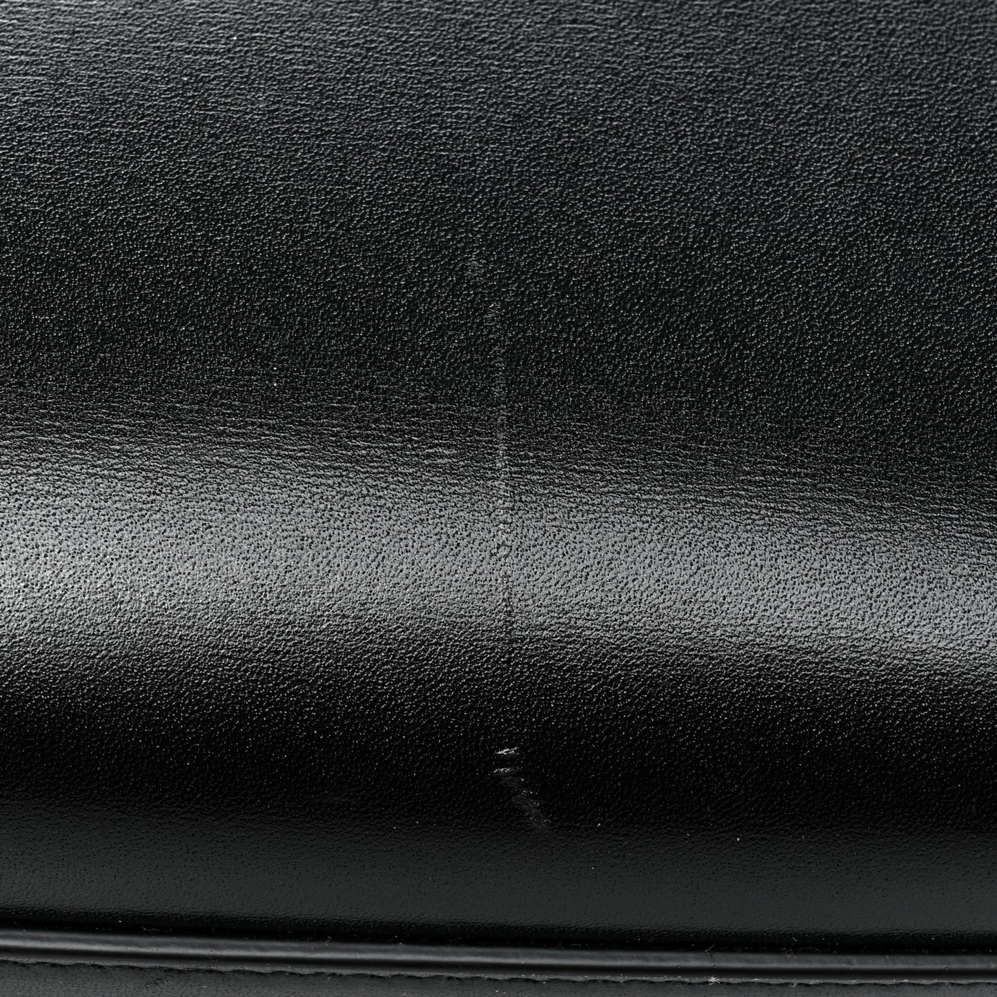 Smooth Calfskin Manhattan Shoulder Bag Black