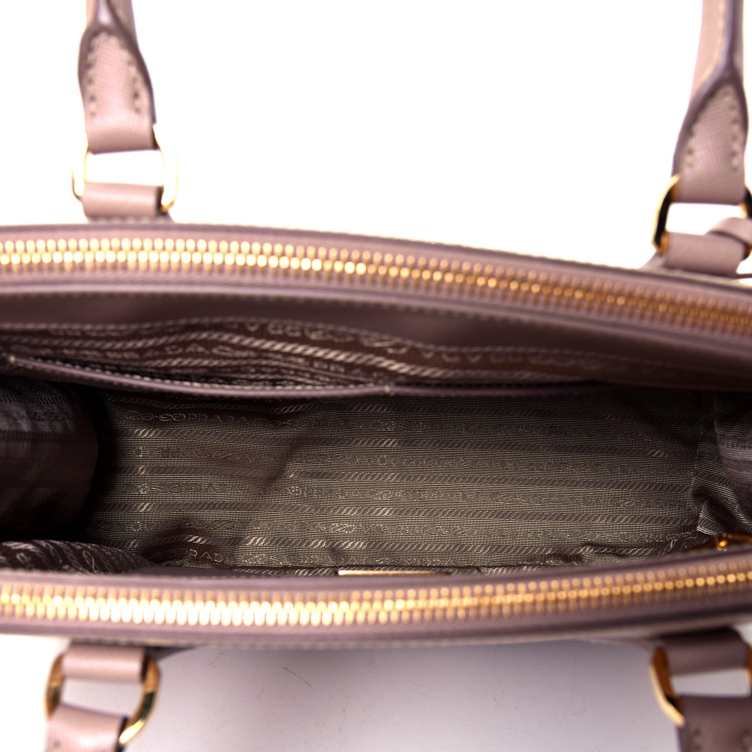 Prada Saffiano Medium Galleria Double Zip Tote Cammeo 8 of 10