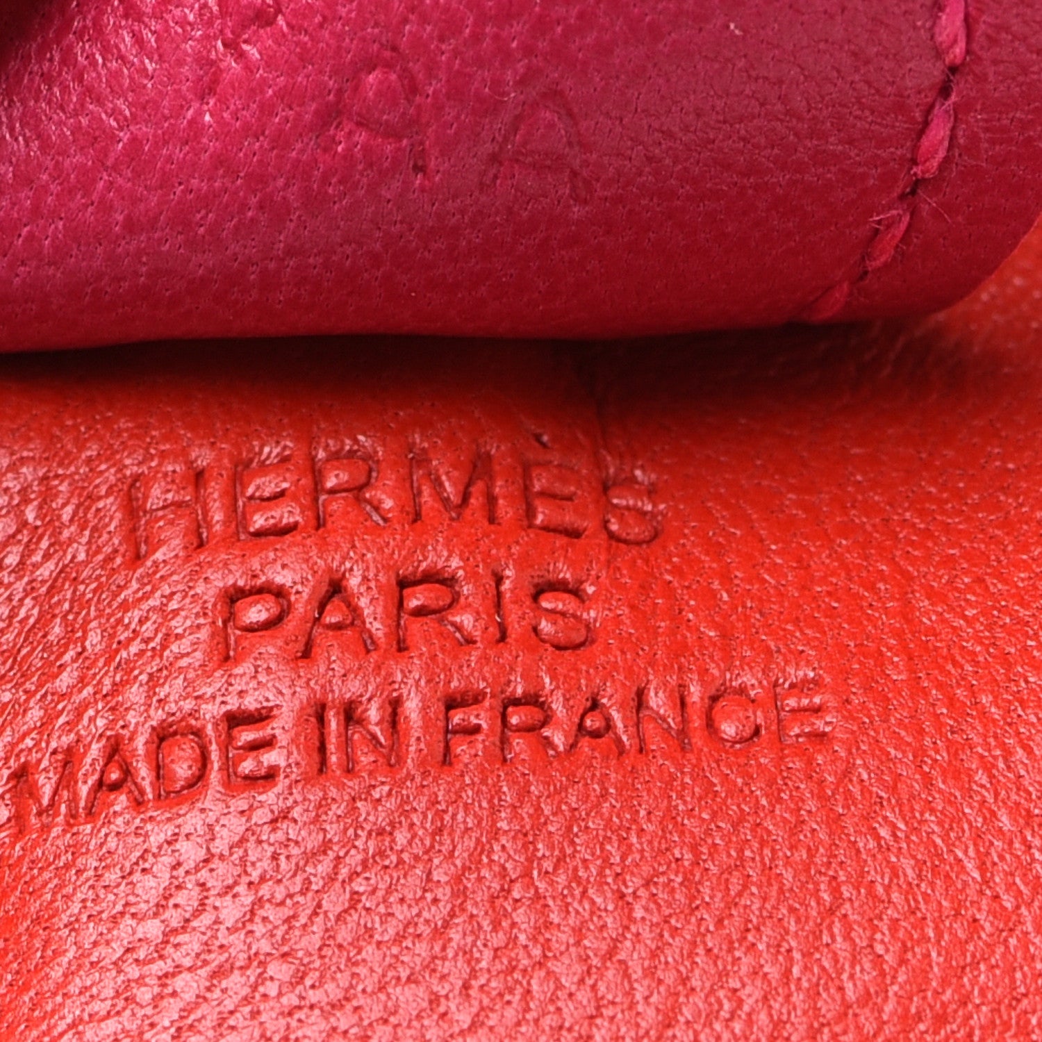Hermes Milo Lambskin Grigri Rodeo Horse Bag Charm PM Rouge Indien Rubis Rose Mexico 3 of 4
