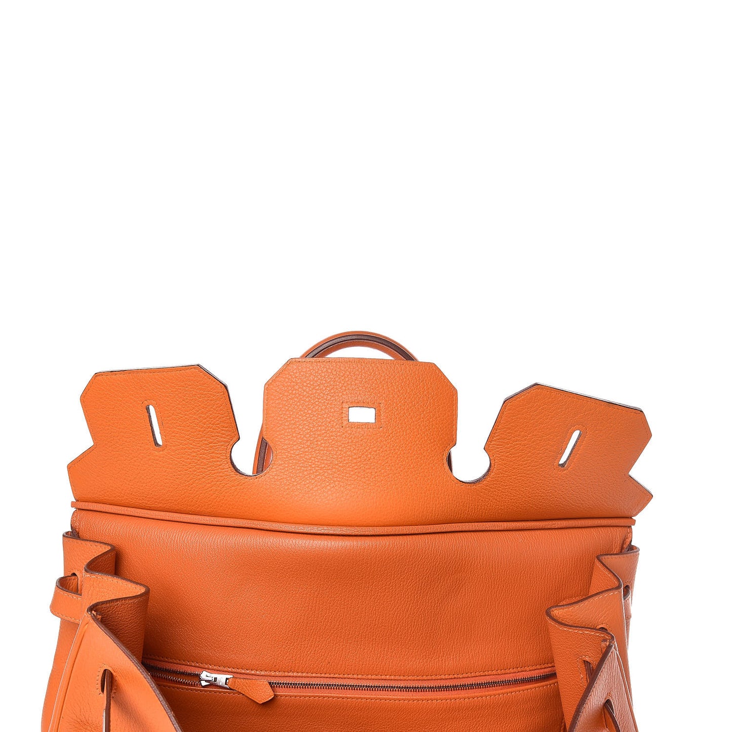 Taurillon Clemence Birkin 40 Orange