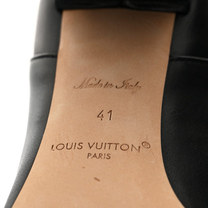 Louis Vuitton Calfskin Belted Parisienne Ankle Boots 41 Black 8 of 10