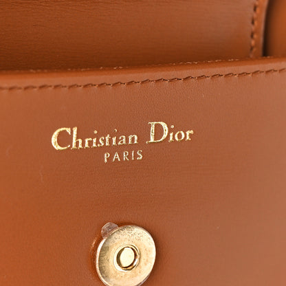 Christian Dior Smooth Calfskin Medium Diordouble Chain Bag Brown 6 of 10