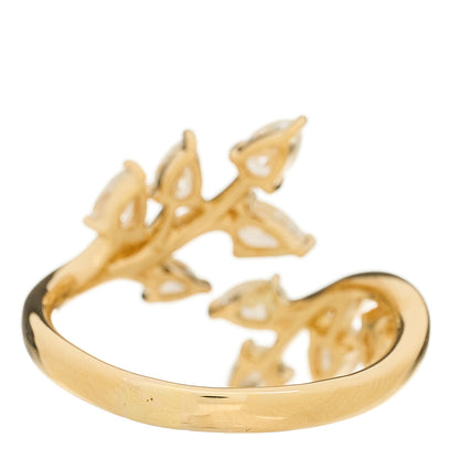 Anita Ko 18K Yellow Gold Diamond Ivy Ring 55 7.25 3 of 6