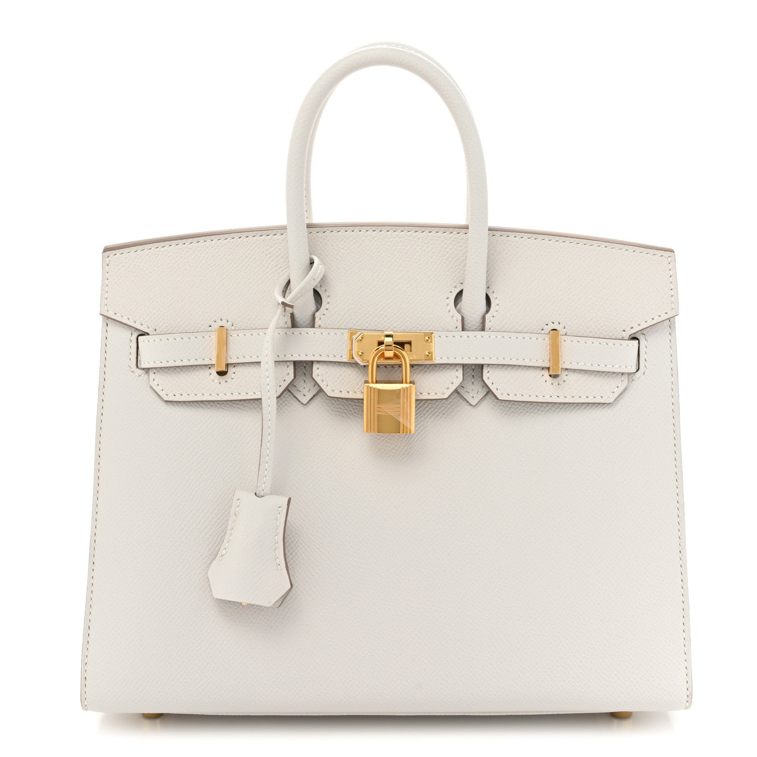 Hermes Epsom Birkin Sellier 25 Gris Pale 1 of 11