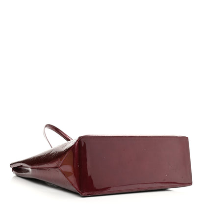 Louis Vuitton Vernis Wilshire MM Rouge Fauviste 4 of 9