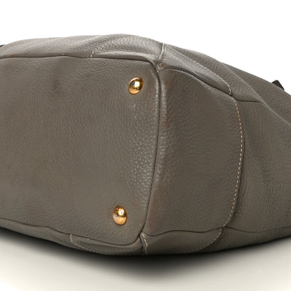 Prada Vitello Daino Hobo Argilla 9 of 11