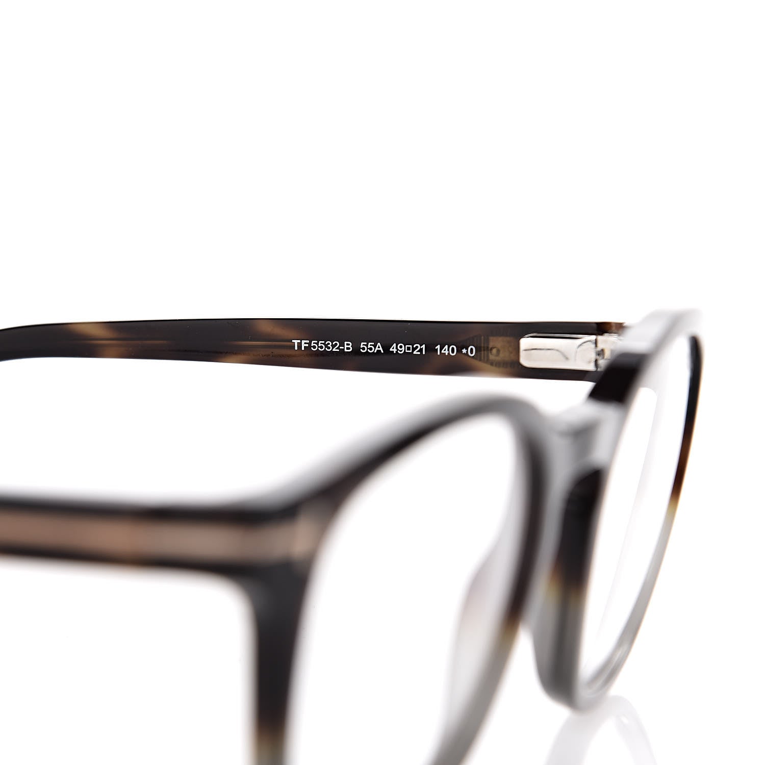Tom Ford Clip On Sunglasses TF5532 Tortoise 6 of 9