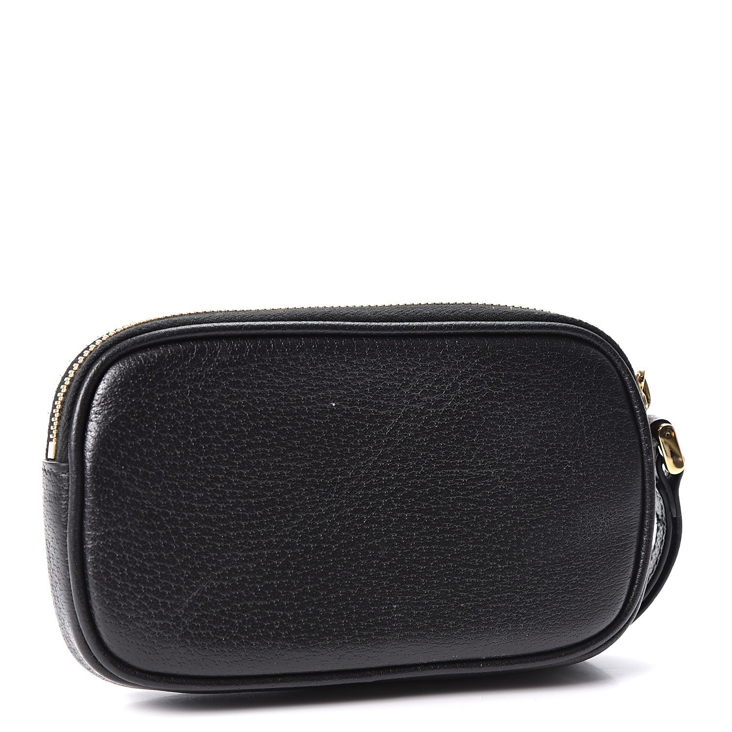 Gucci Calfskin Ophidia Phone Case Wristlet Black 2 of 9