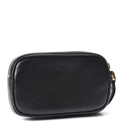 Gucci Calfskin Ophidia Phone Case Wristlet Black 2 of 9