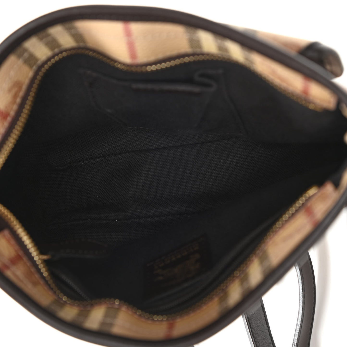 Haymarket Check Crossbody Black
