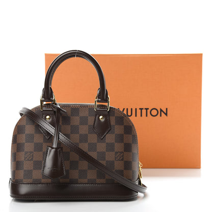 Louis Vuitton Damier Ebene Alma BB 14 of 14