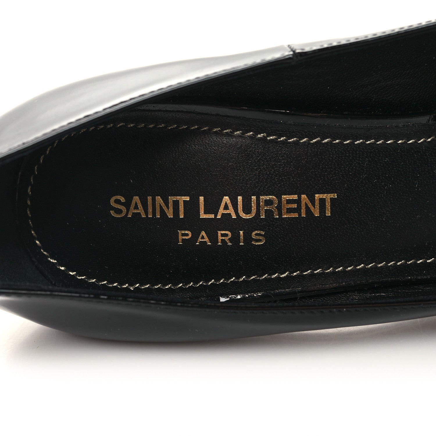 Saint Laurent Patent Opyum 110 Pumps 37.5 Black 8 of 8